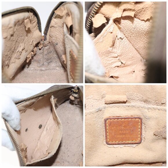 LOUIS VUITTON Monogram Pochette Cosmetic PM Cosmetic Pouch M47515 LV Auth 116269 - Picture 15 of 16